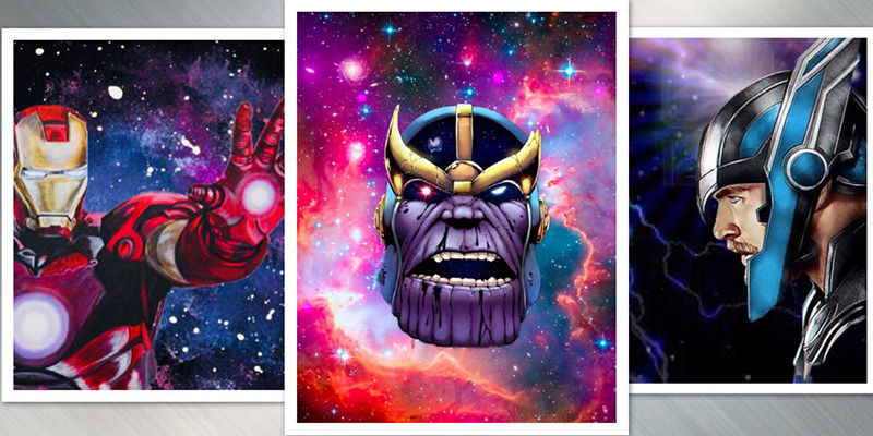 Avengers Paint Party
